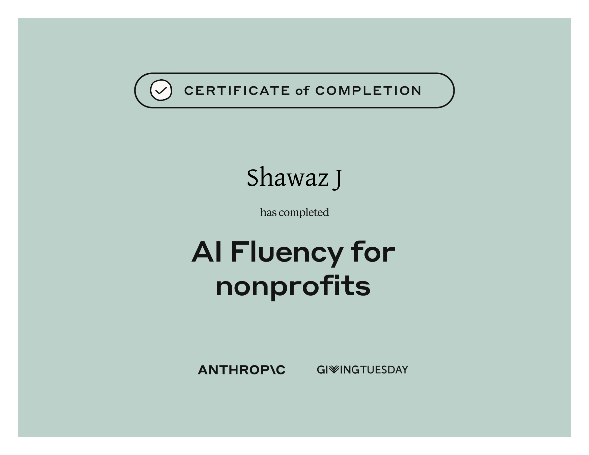 AI Fluency (Nonprofits)